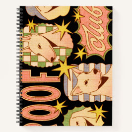 Roof Club / Hunde-Illustrationen Notizblock
