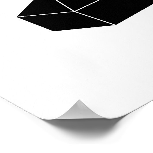 Roof Forms 3D Print Poster (Ecke)