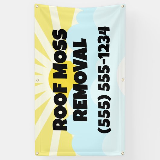 Roof Moss Removal Banner (Vertikal)
