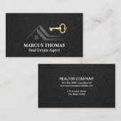 Roof Skeleton-Schlüssellogo | Hintergrund für schw Terminkarte (Vorne/Hinten)