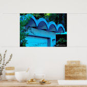 Roof Waves Poster (Küche)