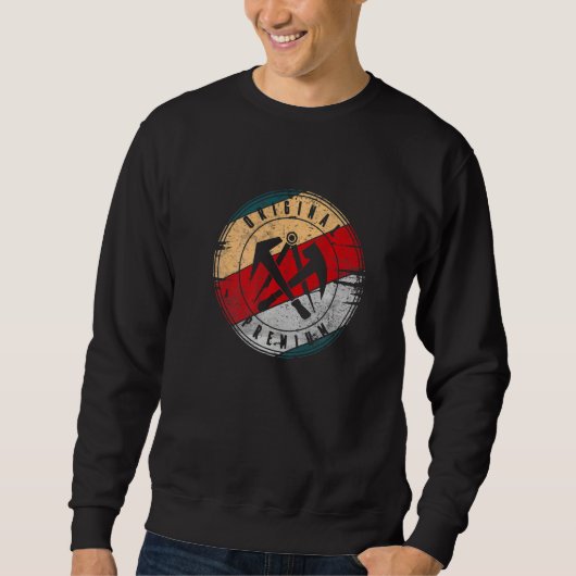 Roofer Carpenter Guild Sign Profession Handwerker Sweatshirt (Vorderseite)