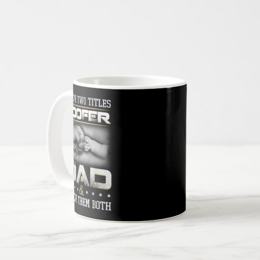 Roofer Dad Quote Design Roofing Apparel  Kaffeetasse (Vorderseite Links)