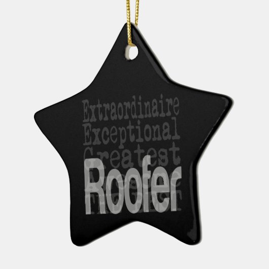 Roofer Extraordinaire Keramik Ornament (Links)