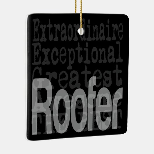 Roofer Extraordinaire Keramikornament (Rechts)