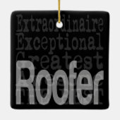 Roofer Extraordinaire Keramikornament (Rückseite)