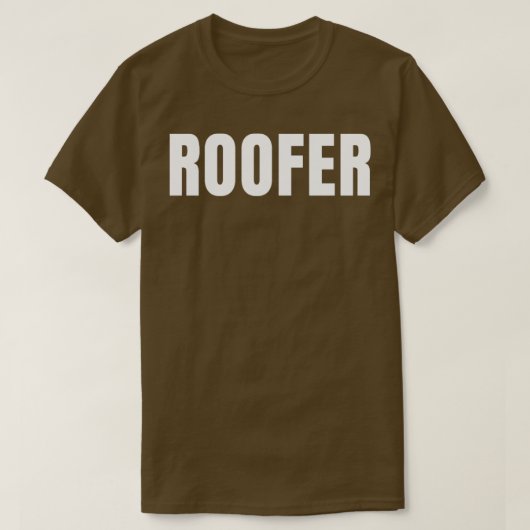 Roofer Funny Job Title Professionalität Geburtstag T-Shirt (Design vorne)