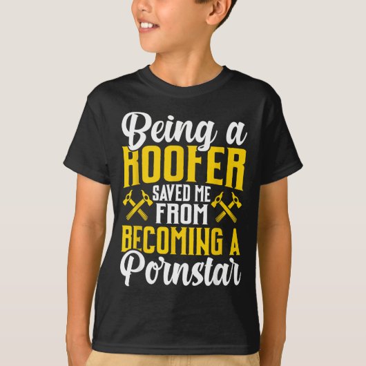 Roofer Funny Roofing Tee For Coworker Novelty (Vorderseite)