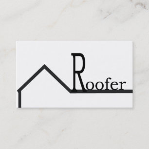 Roofer-Karte Visitenkarte