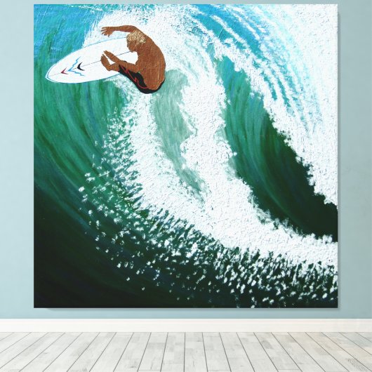 Roofer Leinwanddruck (Insitu (Holzboden))