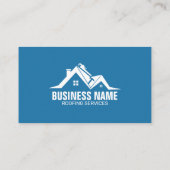 Roofer Shingles, Dachdeckerbau Visitenkarte (Rückseite)