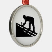 Roofer Silbernes Ornament (Rechts)