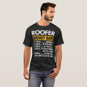 Roofer Stundenpreis Funny Dofing Stundenpreis Prem T-Shirt (Vorne ganz)