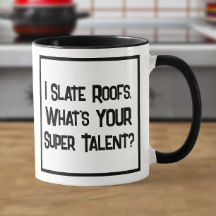 Roofer Super Talent. Zwei Tone-Kaffee-Tasse Tasse