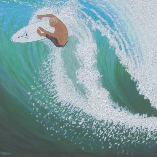 Roofer Surfer Aufkleber (Vorderseite)