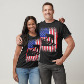 Roofer Vater USA Flag Patriotic Tshirt 4. Juli G (Unisex)