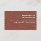 Roofer Visitenkarte (Rückseite)