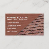 Roofer Visitenkarte (Vorderseite)