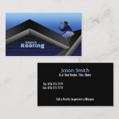 Roofer-Visitenkarten Visitenkarte (Vorne/Hinten)