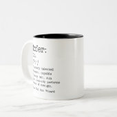 Roofer Zweifarbige Tasse (Vorderseite Links)