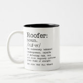 Roofer Zweifarbige Tasse (Links)
