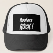 Roofers-Felsen! Hut Truckerkappe (Vorderseite)
