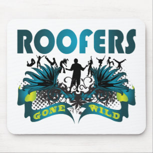 Roofers wild gegangen mousepad