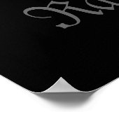 Roofie Raccoon Poster (Ecke)