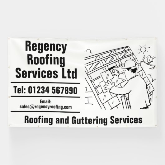 Roofing and Guttering Repairs Banner (Horizontal)