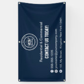 Roofing Company | Custom Logo Services Banner (Vertikal)