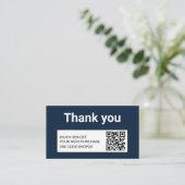 Roofing Company | Custom Logo Services Rabattkarte (Stehend Vorderseite)