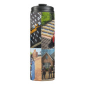 Roofing Company | Custom Logo Services Thermosbecher (Vorderseite)