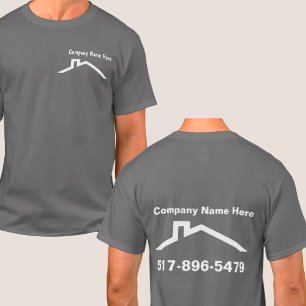 Roofing Construction Tshirts