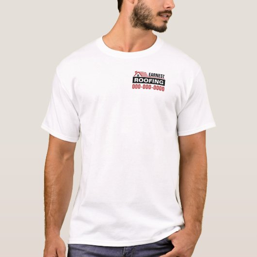 Roofing Light Colors T-Shirt (Vorderseite)