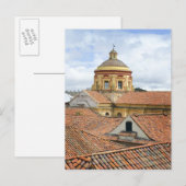 Roofops in Bogota Postkarte (Vorne/Hinten)