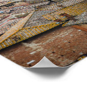 Roofs in Siena-Plakatdruck Poster (Ecke)