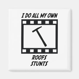 Roofs Stunts Magnet