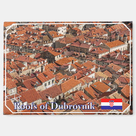 Roofscape in Dubrovnik, Kroatien, Reise Magnet