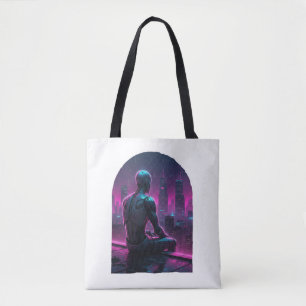 Rooftop Android City Gaze Tee Tasche