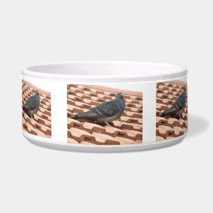 Rooftop Pigeon Dog Bowl Napf