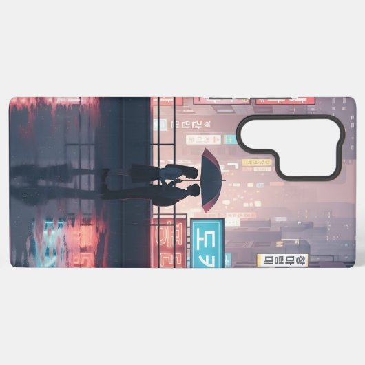 Rooftop Romance Samsung Galaxy Hülle (Rückseite (Horizontal))