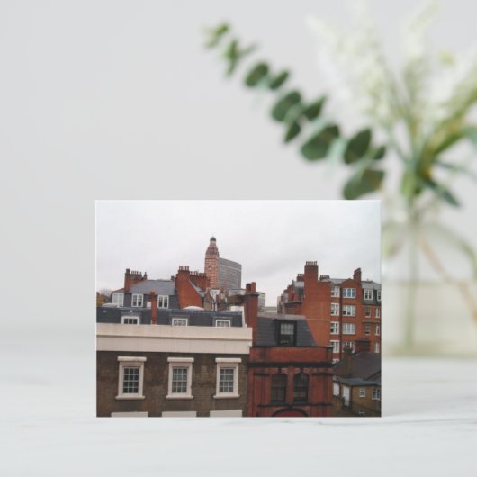 Rooftops der Londoner Postkarte (Stehend Vorderseite)
