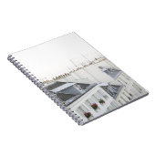 Rooftops in Frankreich Notizblock (Rechte Seite)