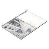 Rooftops in Frankreich Notizblock (Linke Seite)