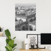 Rooftops of Seville, Rooftops of Seville, Spain Poster (Heimbüro)