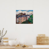 Rooftops, Paris | Henry Lyman Saően Poster (Küche)