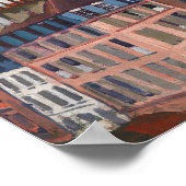 Rooftops, Paris | Henry Lyman Saően Poster (Ecke)