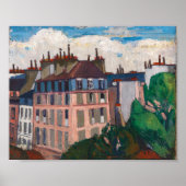 Rooftops, Paris | Henry Lyman Saően Poster (Vorne)