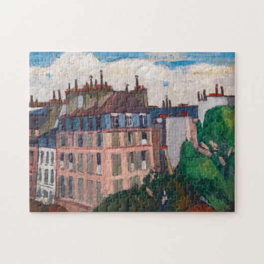 Rooftops, Paris | Henry Lyman Saően Puzzle (Horizontal)