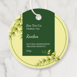 Rooibos Herbal Tee Business Tag Geschenkanhänger